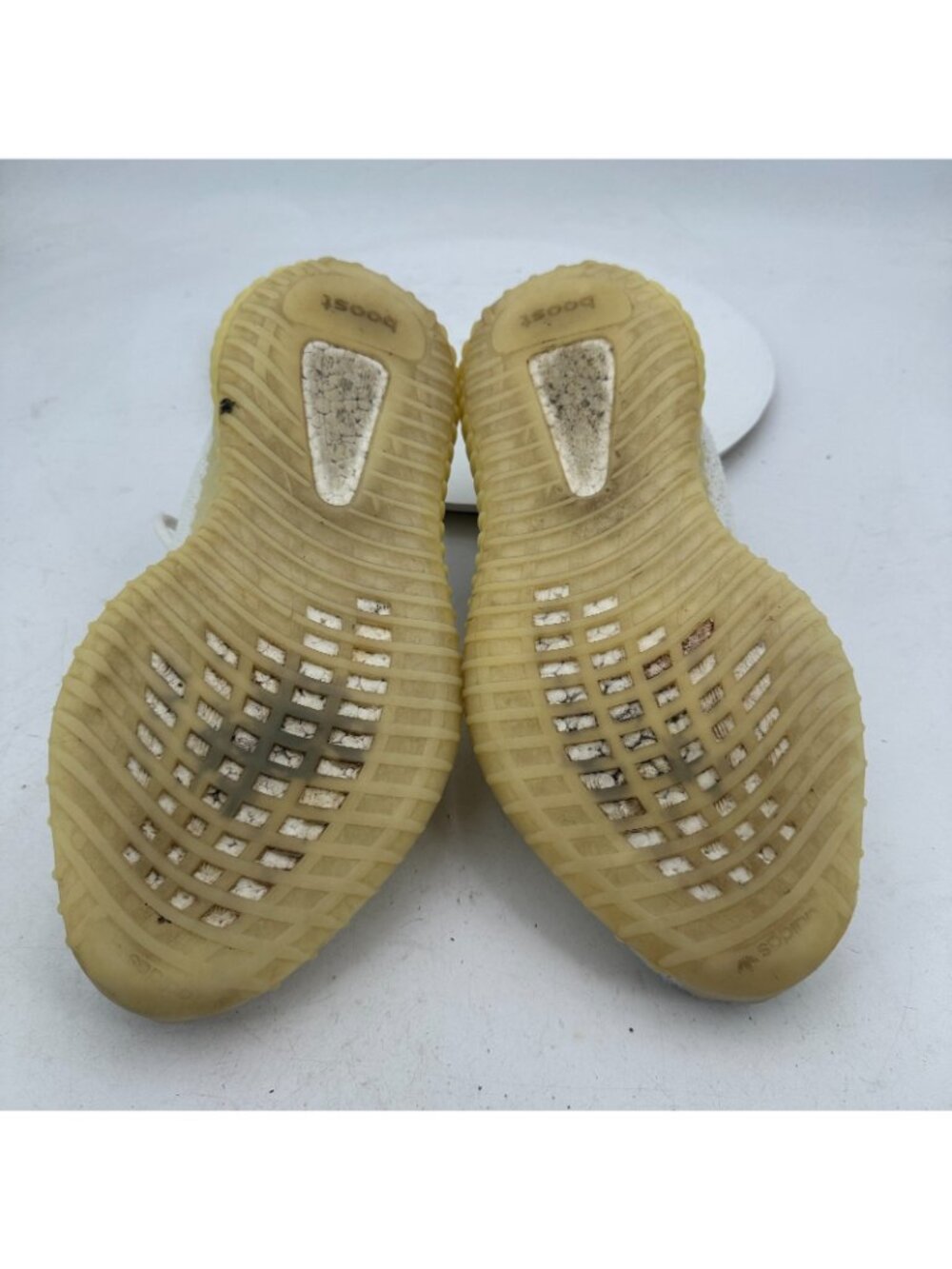 Adidas Yeezy 350 V2 Kanye West Men Size 8 CP9366 Cream White Low Shoes - Picture 8 of 10